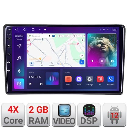 Navigatie Fiat Tipo 2015-2021 A-TIPO  2+32 GB Android Waze USB Navigatie Internet Youtube Radio