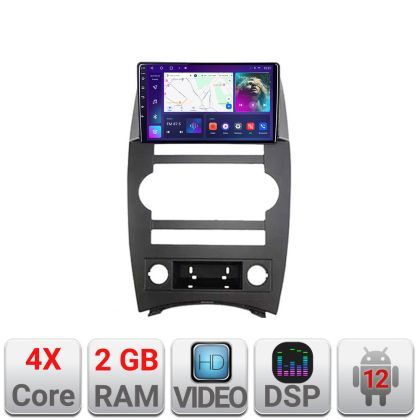 Navigatie Jeep Commander Android radio gps internet 2+32 Kit-commander+EDT-E209V2