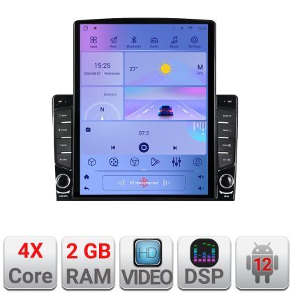 Navigatie VW Touareg 2002-2010 Android radio gps internet quad core 2+32 ecran vertical 9.7" kit-touareg-old+EDT-E708