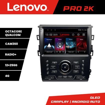 Navigatie Mondeo MK5 SYNC2 si SYNC 3 2015-2022 8 core QLED 2K 12+256 360 Android Waze USB Navigatie Internet Youtube Radio Lenovo