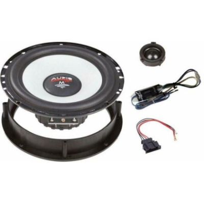 KIT Sistem component Dedicat VW UP  6.5"  m-fit 165mm Crossover plug'n'play 90W pe 2 căi Audio System German Sound