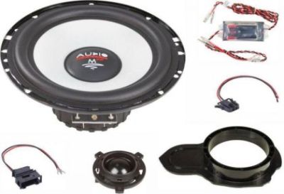 KIT DIFUZOARE DEDICATE VW PASSAT 3C ﻿90W PERFECT FIT pe 2 căi crossover plug'n'play Audio System German Sound