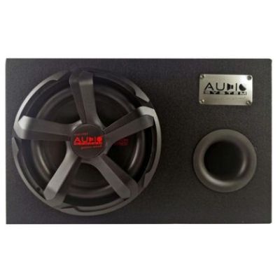 Pachet bass Audio System CARBON-10-130.2, difuzor 10 inch, 25 cm, 250 watts rms, cu kit de cabluri