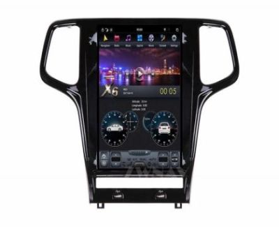 Navigatie Jeep Grand Cherokee 2010-2013 cu Android GPS Bluetooth Radio Internet procesor Six Core si ecran tip Tesla