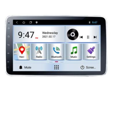 Navigatie cu android universala F002 ecran de 10" 1din si 2din ecran ajustabil