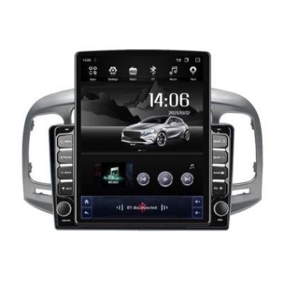 Navigatie HHyundai Accent 2006-2012 G-Accent ecran tip TESLA 9.7" cu Android Radio Bluetooth Internet GPS WIFI 4+32GB D