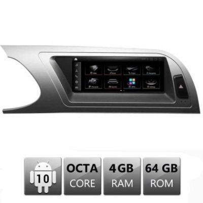 Navigatie Audi A5 MMI3G 2009-2012 android ecran 8.8" internet gps bluetooth camera wifi 3G EDT-A5-MMI3G-09