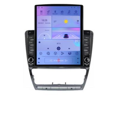 Navigatie Skoda Octavia 2 2005-2013 Manual H-005 ecran tip TESLA 9.7" cu Android Radio Bluetooth Internet GPS WIFI 4+3