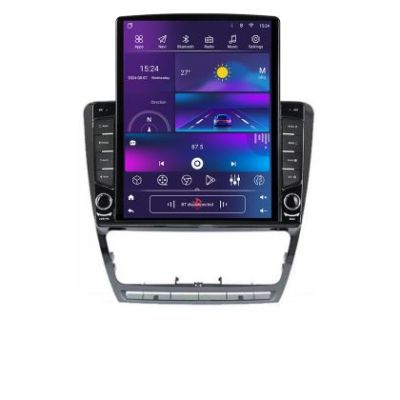 Navigatie Skoda Octavia 2 2005-2013 Manual H-005 ecran tip TESLA 9.7" cu Android Radio Bluetooth Internet GPS WIFI 4+3