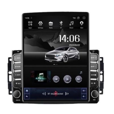 Navigatie CHRYSLER Jeep Manual H-202 ecran tip TESLA 9.7" cu Android Radio Bluetooth Internet GPS WIFI 4+32GB DSP 4G O