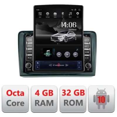 Navigatie VW PQB H-vw ecran tip TESLA 9.7" cu Android Radio Bluetooth Internet GPS WIFI 4+32GB DSP 4G Octa Core