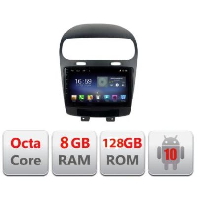 Navigatie Fiat Freemont Dodge Journey 2012-2019 Android radio gps internet Octa Core 8+128 LTE Kit-freemont+EDT-