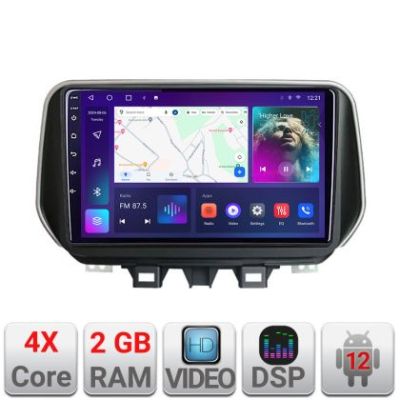 Navigatie HHyundai Tucson 2019 Quad Core A-1135  2+32 GB Android Waze USB Navigatie Internet Youtube Radio