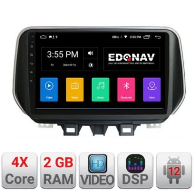 Navigatie HHyundai Tucson 2019 Quad Core A-1135  2+32 GB Android Waze USB Navigatie Internet Youtube Radio