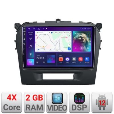 Navigatie Suzuki Grand Vitara 2016- A-2265 cu Android Internet Radio GPS Bluetooth USB