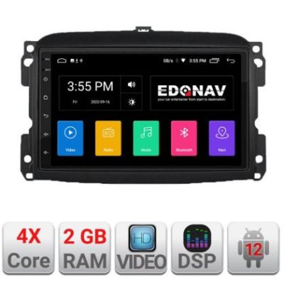 Navigatie Fiat 500L 2012-2017 A-500L  2+32 GB Android Waze USB Navigatie Internet Youtube Radio