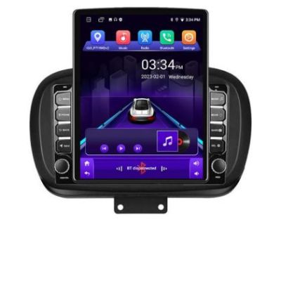 Navigatie Fiat 500 2014- K-539 ecran tip TESLA 9.7" cu Android Radio Bluetooth Internet GPS WIFI 2+32 DSP Quad Core