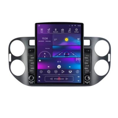 Navigatie VW TIGUAN ecran tip TESLA 9.7" cu Android Radio Bluetooth Internet GPS WIFI 2+32 DSP Quad Core