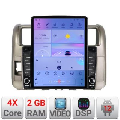 Navigatie TOYOTA Prado 2010-2013 K-347 ecran tip TESLA 9.7" cu Android Radio Bluetooth Internet GPS WIFI 2+32 DSP Quad