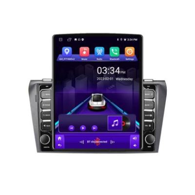 Navigatie Mazda 3 2004-2009 K-161 ecran tip TESLA 9.7" cu Android Radio Bluetooth Internet GPS WIFI 2+32 DSP Quad Core