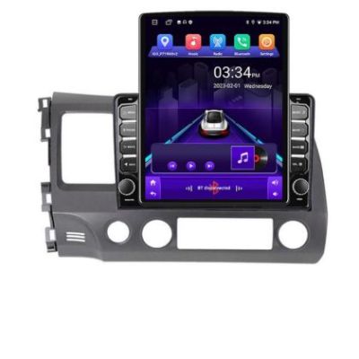 Navigatie Honda Civic 2005-2011 K-044 ecran tip TESLA 9.7" cu Android Radio Bluetooth Internet GPS WIFI 2+32 DSP Quad