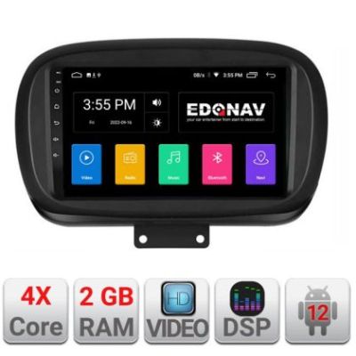 Navigatie Fiat 500 2014- A-539  2+32 GB Android Waze USB Navigatie Internet Youtube Radio