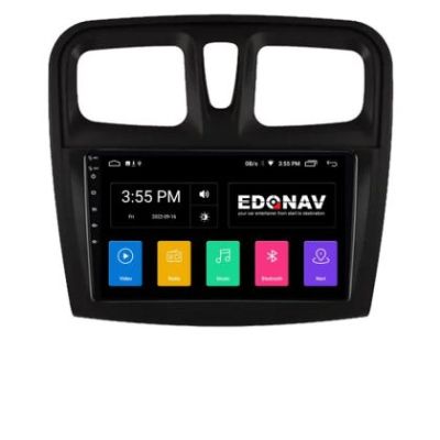 Navigatie Dacia Sandero 2012-2020 var B Android radio gps internet quad core 2+32 kit-sandero-variantb+EDT-E309v2