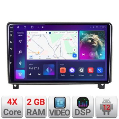 Navigatie Peugeot 407 2004-2011  2+32 GB Quad Core Android Waze USB Navigatie Internet Youtube Radio KIT-407+EDT-E209