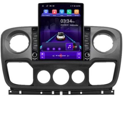 Navigatie Opel Movano, Renault Master 2010-2021 Android radio gps internet quad core 2+32GB ecran vertical 9.7" Kit-mo