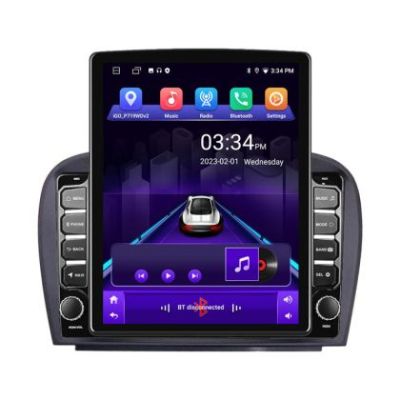 Navigatie Mercedes SL W230 2004-2011 K-W230 ecran tip TESLA 9.7" cu Android Radio Bluetooth Internet GPS WIFI 2+32 DSP