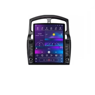 Navigatie HHyundai Santa Fe 2000-2006 ecran tip TESLA 9.7" cu Android Radio Bluetooth Internet GPS WIFI 2+32 DSP Quad C