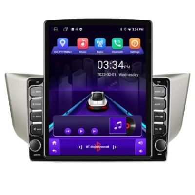 Navigatie Lexus RX 2003-2009 K- rx-03 ecran tip TESLA 9.7" cu Android Radio Bluetooth Internet GPS WIFI 2+32 DSP Quad