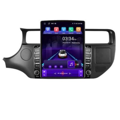 Navigatie Kia Rio 2011-2014 K-rio-11 ecran tip TESLA 9.7" cu Android Radio Bluetooth Internet GPS WIFI 2+32 DSP Quad C