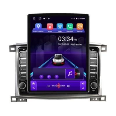 Navigatie Toyota Land Cruiser L100 2002-2008 K-l100 ecran tip TESLA 9.7" cu Android Radio Bluetooth Internet GPS WIFI