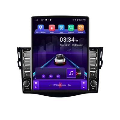 Navigatie Toyota RAV4 K-018 ecran tip TESLA 9.7" cu Android Radio Bluetooth Internet GPS WIFI 2+32 DSP Quad Core