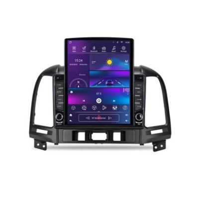 Navigatie HHyundai Santa Fe 2007-2012 K-008 ecran tip TESLA 9.7" cu Android Radio Bluetooth Internet GPS WIFI 2+32 DSP