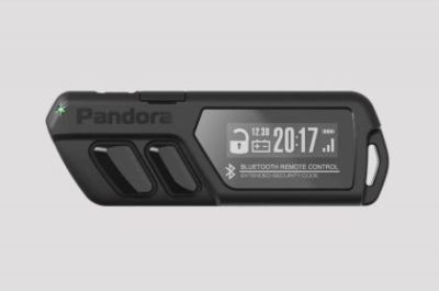 Pandora D-030 Telecomanda Bluetooth pe 2 cai cu ecran OLED