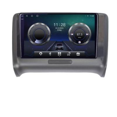 Navigatie Audi TT 2004-2011 C-078 Android Octa Core Ecran 2K QLED GPS 4G 4+32GB 360 KIT-078+EDT-E409-2K