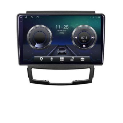 Navigatie Ssangyong Korando 2011- 2013 C-159 Android Octa Core Ecran 2K QLED GPS 4G 4+32GB 360 KIT-159+EDT-E409-2K