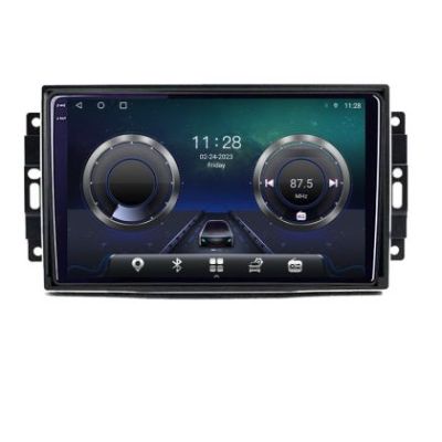 Navigatie CHRYSLER Jeep Manual C-202 Android Octa Core Ecran 2K QLED GPS 4G 4+32GB 360 KIT-202+EDT-E410-2K