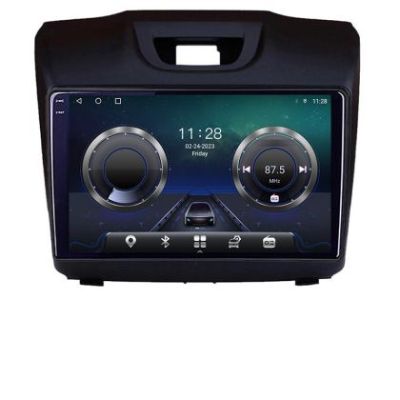 Navigatie Isuzu D-Max C-2234 Android Octa Core Ecran 2K QLED GPS 4G 4+32GB 360 KIT-2234+EDT-E409-2K