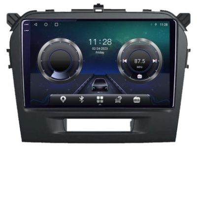 Navigatie Suzuki Grand Vitara 2016- C-2265 Android Octa Core Ecran 2K QLED GPS 4G 4+32GB 360 KIT-2265+EDT-E409-2K