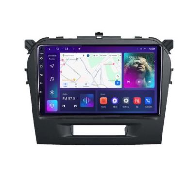 Navigatie Suzuki Grand Vitara 2016- C-2265 Android Octa Core Ecran 2K QLED GPS 4G 4+32GB 360 KIT-2265+EDT-E409-2K