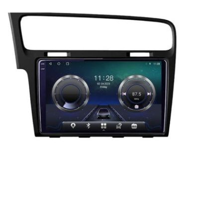 Navigatie VW Golf 7 C-491 Android Octa Core Ecran 2K QLED GPS 4G 4+32GB 360 KIT-491+EDT-E410-2K