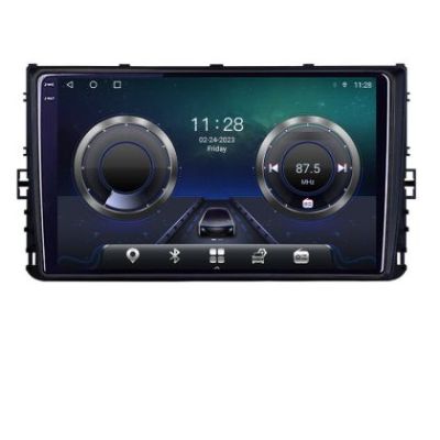 Navigatie grupul VW C-933 Android Octa Core Ecran 2K QLED GPS 4G 4+32GB 360 KIT-933+EDT-E409-2K