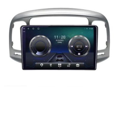 Navigatie HHyundai Accent 2006-2012 C-Accent Android Octa Core Ecran 2K QLED GPS 4G 4+32GB 360 KIT-accent+EDT-E409-2K