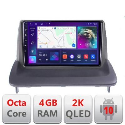 Navigatie Volvo C40 C30 S40 C70 V50 C-C40 Android Octa Core Ecran 2K QLED GPS 4G 4+32GB 360 KIT-C40+EDT-E409-2K