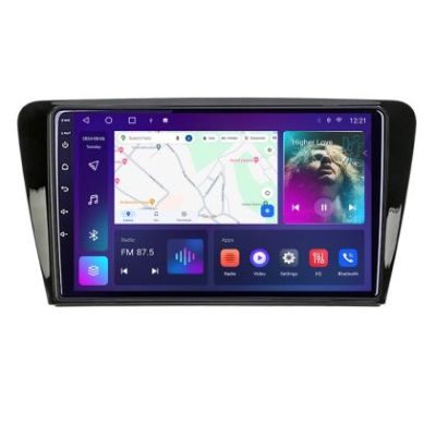 Navigatie Skoda Rapid Seat Toledo 2013+ Android Octa Core Ecran 2K QLED GPS 4G 4+32GB 360 KIT-rapid+EDT-E409-2K