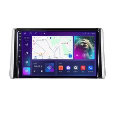 Navigatie Toyota Rav4 2018- C-RAV4 Android Octa Core Ecran 2K QLED GPS 4G 4+32GB 360 KIT-RAV4+EDT-E409-2K