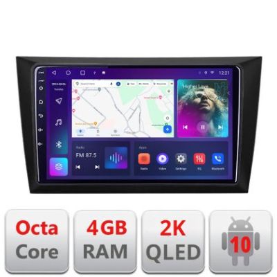 Navigatie VW Golf6 2009-2013 C-golf6 Android Octa Core Ecran 2K QLED GPS 4G 4+32GB 360 KIT-golf6+EDT-E409-2K